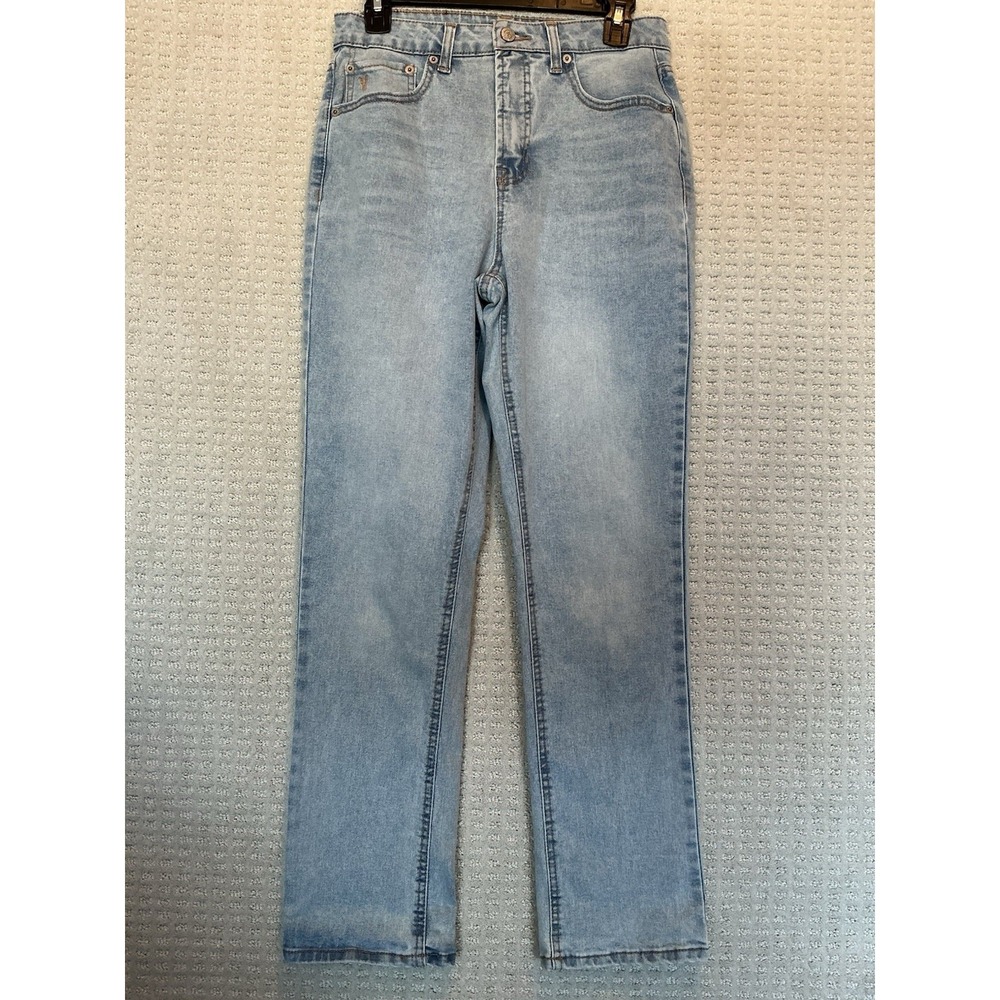 Frye Women Jeans 1859395 Tapered Leg 28x29 Stevie Wash Hi Rise New No Tags 09/30